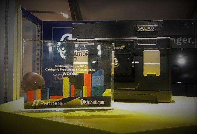 Wooxo sacrée Meilleure Marque 2016 lors des Trophées de la Distribution