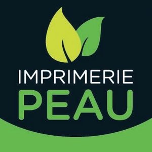 logo imprimerie peau
